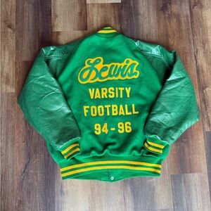 Vintage Varsity Letterman Jacket Men’s XL Skate Hip